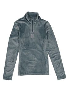 SPYDER Bluza polarowa "Shimmer" w kolorze szarym rozmiar: L. Szare bluzy Spyder, l, bez wzorów, z polaru, bez kaptura. Za 217,99 zł.