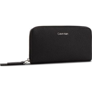 Duży Portfel Damski CALVIN KLEIN - Ck Base Large Zip Around Xl K60K604501 001. Portfele marki Calvin Klein. W wyprzedaży za 249,00 zł.