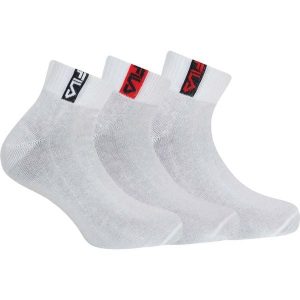 Fila 3-pak bambusowe skarpetki quarter białe 43-46. Białe skarpetki Fila, bez wzorów. Za 136,99 zł.