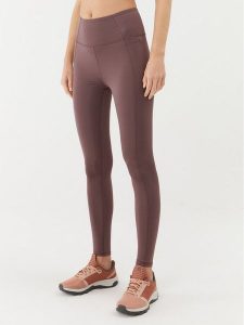 Columbia Legginsy Boundless Trek™ Legging Brązowy Regular Fit. Brązowe legginsy Columbia, bez wzorów, z syntetyku. Za 249,99 zł.