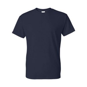 Koszulka DryBlend Unisex Dla Dorosłych. Niebieskie bluzki GILDAN, m, bez wzorów, sportowe, bez kołnierzyka, bez ramiączek. Za 36,99 zł.