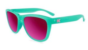 Okulary przeciwsłoneczne dla dorosłych - kategoria 3 z polaryzacją - Aquamarine. Brązowe okulary przeciwsłoneczne KNOCKAROUND. Za 190,40 zł.