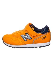 New Balance Sneakersy w kolorze pomarańczowym rozmiar: 18. Pomarańczowe trampki New Balance, bez wzorów, z gumy, bez zapięcia. Za 114,17 zł.