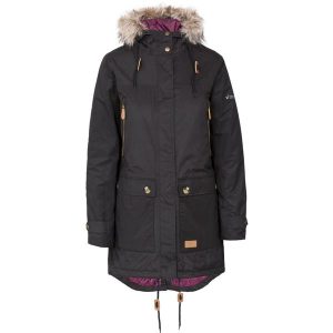 Trespass Clea - Kobieta Jkt Tp50 Czarna. Czarne kurtki Trespass, bez wzorów, bez kaptura. Za 416,99 zł.