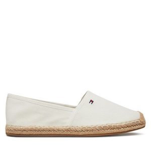 Espadryle Tommy Hilfiger. Brązowe espadryle TOMMY HILFIGER, bez wzorów, bez obcasa. Za 149,99 zł.