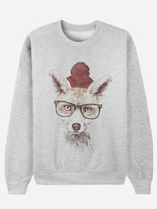 WOOOP Bluza "Pretty Cool Outside" w kolorze szarym rozmiar: S. Szare bluzy Wooop, s, bez wzorów, z bawełny, bez kaptura. Za 100,99 zł.