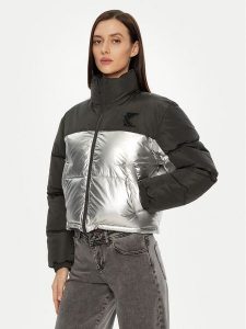 Karl Kani Kurtka zimowa Og Metallic Block 61760015 Czarny Regular Fit. Czarne kurtki Karl Kani, na zimę, xs, bez wzorów, z syntetyku, bez kaptura. Za 309,99 zł.