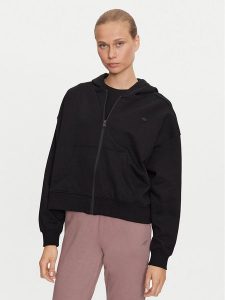 4F Bluza 4FWAW24TSWSF1306 Czarny Regular Fit. Czarne bluzy 4f, m, bez wzorów, z bawełny, bez kaptura. Za 89,99 zł.