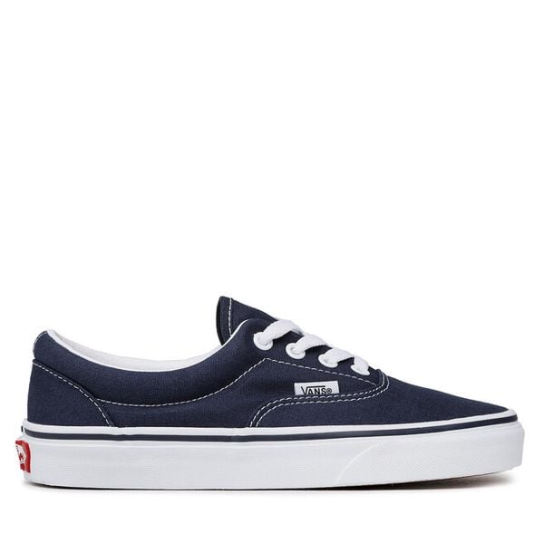 Tenisówki Vans. Niebieskie trampki Vans, bez wzorów, bez zapięcia. Za 169,99 zł.