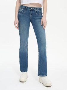 LTB Dżinsy - Bootcut fit - w kolorze niebieskim rozmiar: W28/L34. Niebieskie jeansy LTB, z aplikacjami. Za 171,28 zł.