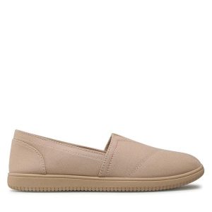 Tenisówki Jenny Fairy. Brązowe półbuty Jenny Fairy, bez wzorów, bez zapięcia. Za 69,99 zł.