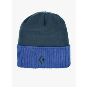 Czapka zimowa Black Diamond Fleece Beanie - indigo/kingfisher. Niebieskie czapki Black Diamond, bez wzorów, sportowe. Za 114,99 zł.