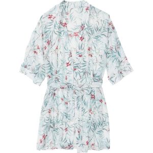 Szlafrok kimono bonprix z nadrukiem. Szlafroki marki bonprix. Za 79,99 zł.
