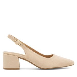 Czółenka Jenny Fairy. Brązowe czółenka Jenny Fairy, bez wzorów, bez obcasa, bez zapięcia. Za 99,99 zł.