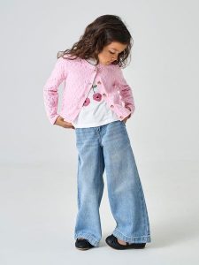 KIDS ONLY Kardigan "Megan" w kolorze jasnoróżowym rozmiar: 92. Różowe kardigany KIDS ONLY, z bawełny. Za 65,99 zł.