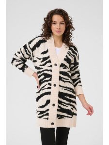 Kaffe Kardigan w kolorze beżowym rozmiar: XS. Brązowe kardigany Kaffe. Za 126,99 zł.