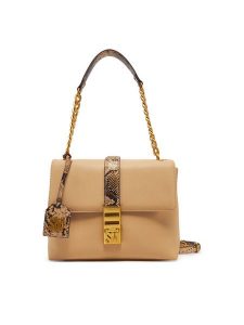 Steve Madden Torebka Bpatts-E SM13001648 Beżowy. Brązowe torebki klasyczne Steve Madden, bez wzorów, ze skóry, bez dodatków. Za 329,99 zł.