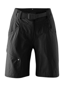 Gonso Szorty kolarskie "Mira" w kolorze czarnym rozmiar: 36. Czarne spodenki sportowe Gonso, bez wzorów, z materiału, rowerowe. Za 171,68 zł.