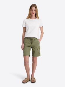 Timezone Bojówki "Marla" w kolorze khaki rozmiar: W25. Brązowe szorty Timezone, bez wzorów, z tkaniny. Za 148,96 zł.