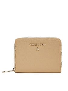 Patrizia Pepe Portfel CQ8512/L001 Beżowy. Brązowe portfele Patrizia Pepe, bez wzorów, ze skóry. Za 379,99 zł.