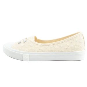 Buty Lee Cooper LCW-25-31-3445L beżowy. Brązowe trampki bez wzorów, z gumy, bez zapięcia. Za 167,16 zł.
