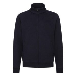 Bluza Premium Unisex Dla Dorosłych. Niebieskie kurtki FRUIT OF THE LOOM, l, bez wzorów, bez kaptura. Za 210,99 zł.