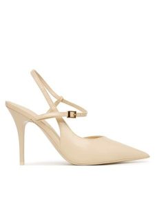 Aldo Szpilki Vivenne 14295979 Kremowy. Białe szpilki ALDO, bez wzorów, ze skóry, bez obcasa. Za 359,99 zł.