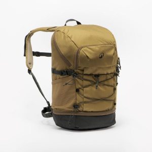 Plecak turystyczny Quechua Arpenaz NH500 30 litrów. Brązowe plecaki QUECHUA. Za 149,99 zł.