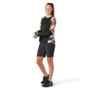 Bluza rowerowa damska Smartwool Mountain Bike LS. Czarne bluzy Smartwool, l, bez wzorów, bez kaptura. Za 189,99 zł.