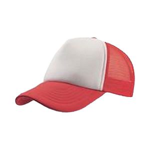 5panelowa Czapka Trucker Rapper. Białe czapki ATLANTIS, bez wzorów. Za 42,99 zł.