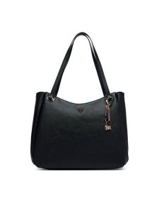Guess Torebka Gilda HWZG97 47230 Czarny. Czarne torebki klasyczne Guess, z aplikacjami, ze skóry, bez dodatków. Za 634,99 zł.
