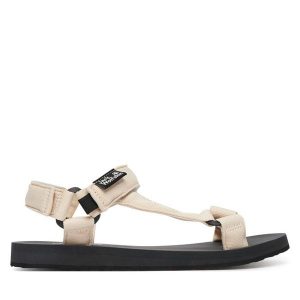 Sandały Jack Wolfskin. Brązowe buty trekkingowe Jack Wolfskin, bez wzorów, bez obcasa, bez zapięcia. Za 329,99 zł.