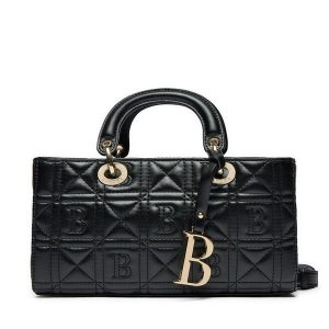 Torebka Badura. Czarne torebki klasyczne Badura, bez wzorów, bez dodatków. Za 229,99 zł.