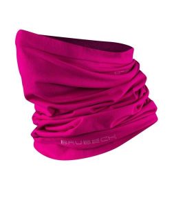 Komin termoaktywny do biegania unisex Brubeck ATHLETIC. Czarne szaliki Brubeck, na zimę, bez wzorów, z dzianiny. Za 49,99 zł.