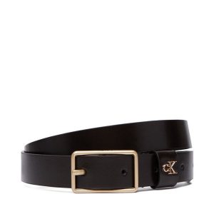 Pasek Calvin Klein. Brązowe paski Calvin Klein, bez wzorów. Za 209,99 zł.