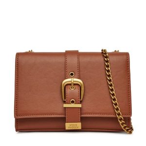Torebka Steve Madden. Brązowe torebki klasyczne Steve Madden, bez wzorów, bez dodatków. Za 309,99 zł.