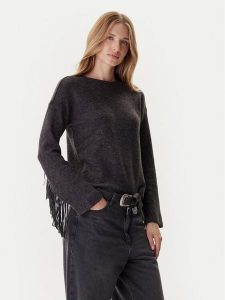 ONLY Sweter Jake 15355819 Szary Regular Fit. Szare swetry klasyczne ONLY, xl, z syntetyku, bez kołnierzyka. Za 139,99 zł.