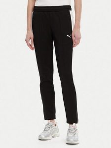 Puma Spodnie dresowe T7 Always On 629798 Czarny Slim Fit. Czarne spodnie dresowe Puma, xs, bez wzorów, z bawełny. Za 165,99 zł.