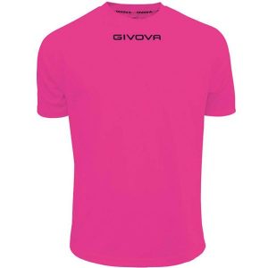 Koszulka Unisex Dla Dorosłych One MAC01. Czerwone bluzki Givova, xs, bez wzorów, sportowe, bez kołnierzyka, bez ramiączek. Za 63,99 zł.