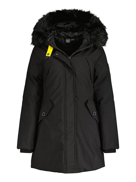 Canadian Peak Parka "Cheri" w kolorze czarnym rozmiar: L. Czarne płaszcze Canadian Peak, l, bez wzorów, bez kaptura. Za 281,10 zł.