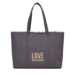Torebka LOVE MOSCHINO. Brązowe torebki wieczorowe LOVE MOSCHINO, bez wzorów, bez dodatków. Za 639,99 zł.