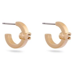 Kolczyki Coach. Żółte kolczyki Coach, złote. Za 319,99 zł.