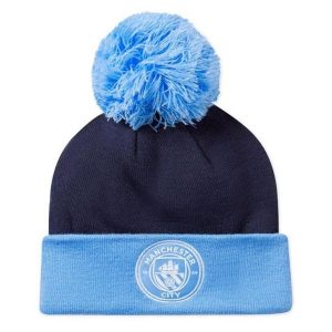 Puma Czapka Mcfc Ess Pom Pom 02561303. Niebieskie czapki Puma, bez wzorów. Za 105,60 zł.