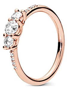 Pandora Pozłacany pierścionek z cyrkoniami rozmiar: 48. Czerwone pierścionki Pandora, z cyrkonią, pozłacane. Za 304,99 zł.