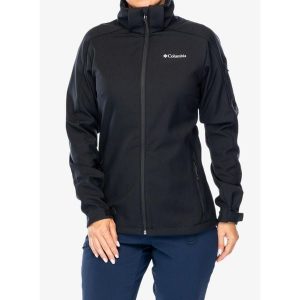 Kurtka softshell damska Columbia Cascade Ridge II Jacket. Czarne kurtki Columbia, l, bez wzorów, z softshellu, bez kaptura. Za 345,99 zł.
