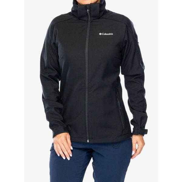 Kurtka softshell damska Columbia Cascade Ridge II Jacket. Czarne kurtki Columbia, l, bez wzorów, z softshellu, bez kaptura. Za 361,99 zł.