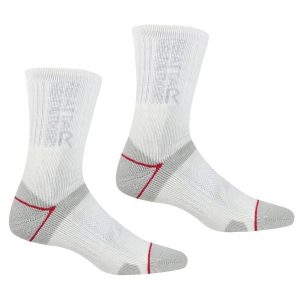 Długie Skarpetki Damskie Blister Protection II. Białe skarpetki Regatta, bez wzorów, z elastanu. Za 111,99 zł.