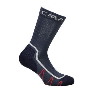 Skarpety trekkingowe CMP POLY MID. Czarne skarpetki CMP, bez wzorów. Za 59,99 zł.