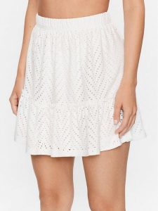 JDY Spódnica mini 15254681 Biały. Białe spódnice JDY, l, bez wzorów, z syntetyku, mini. Za 49,99 zł.