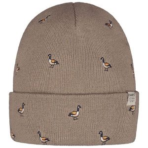 Czapka Barts Vinson. Brązowe czapki Barts, bez wzorów, sportowe. Za 128,00 zł.